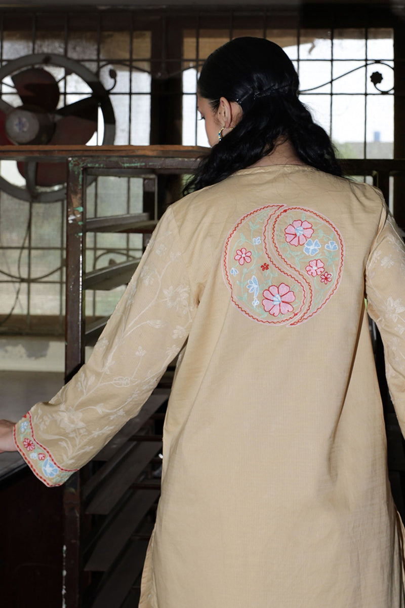 Pastel Garden Embroidered Set