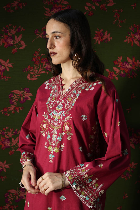Gulkaar Embroidered Set