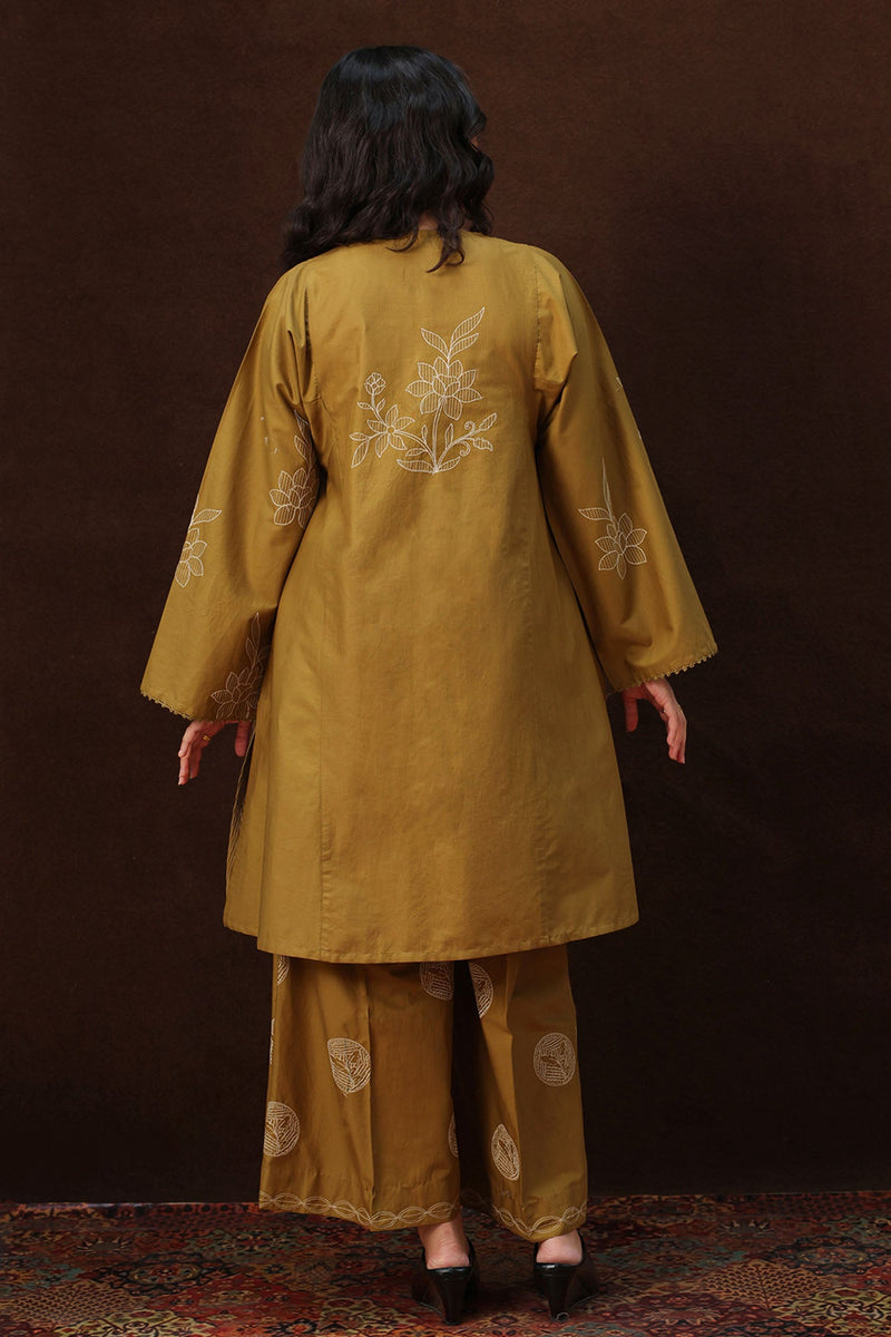 Marigold Embroidered Set