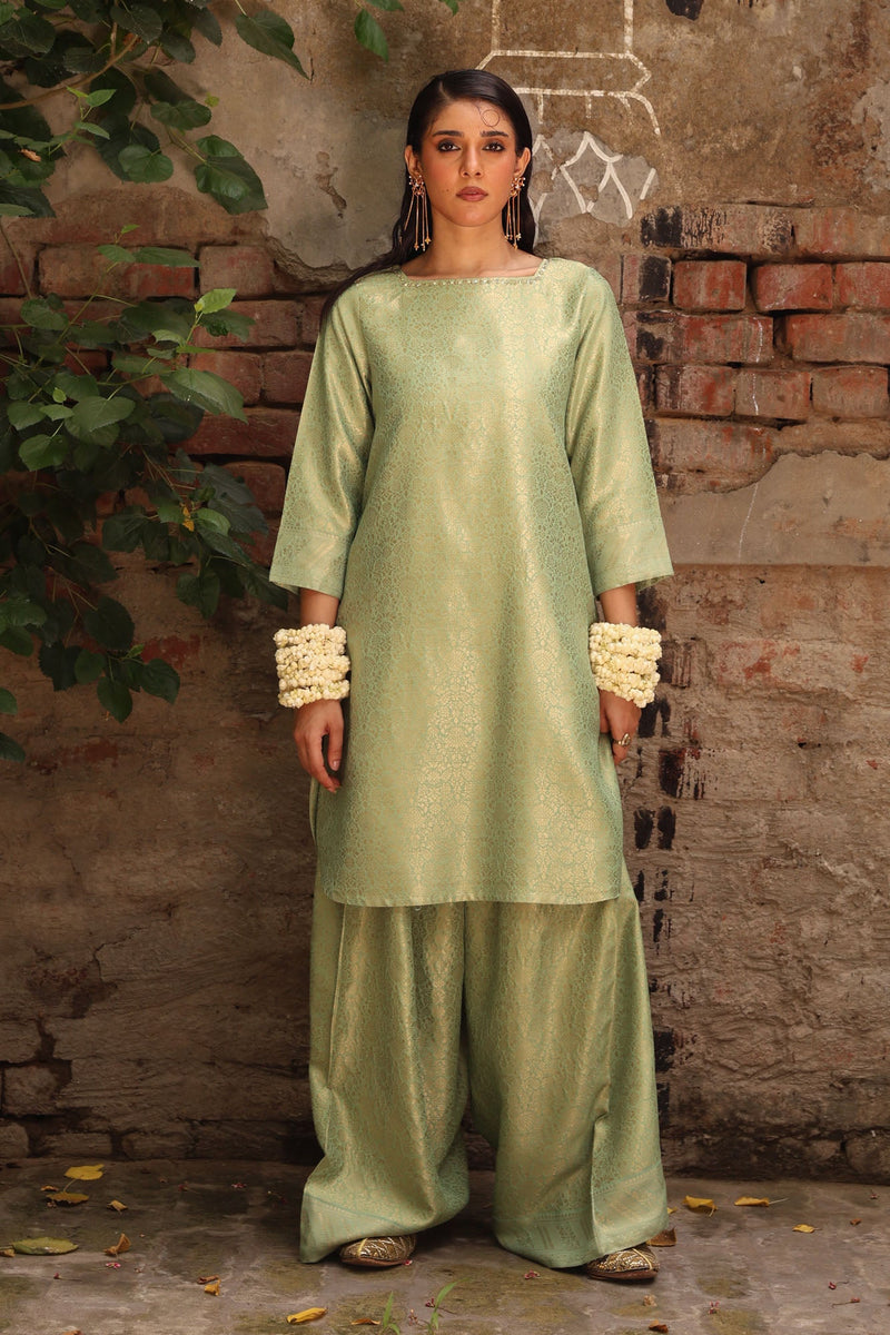 Golden Weave Farshi Set