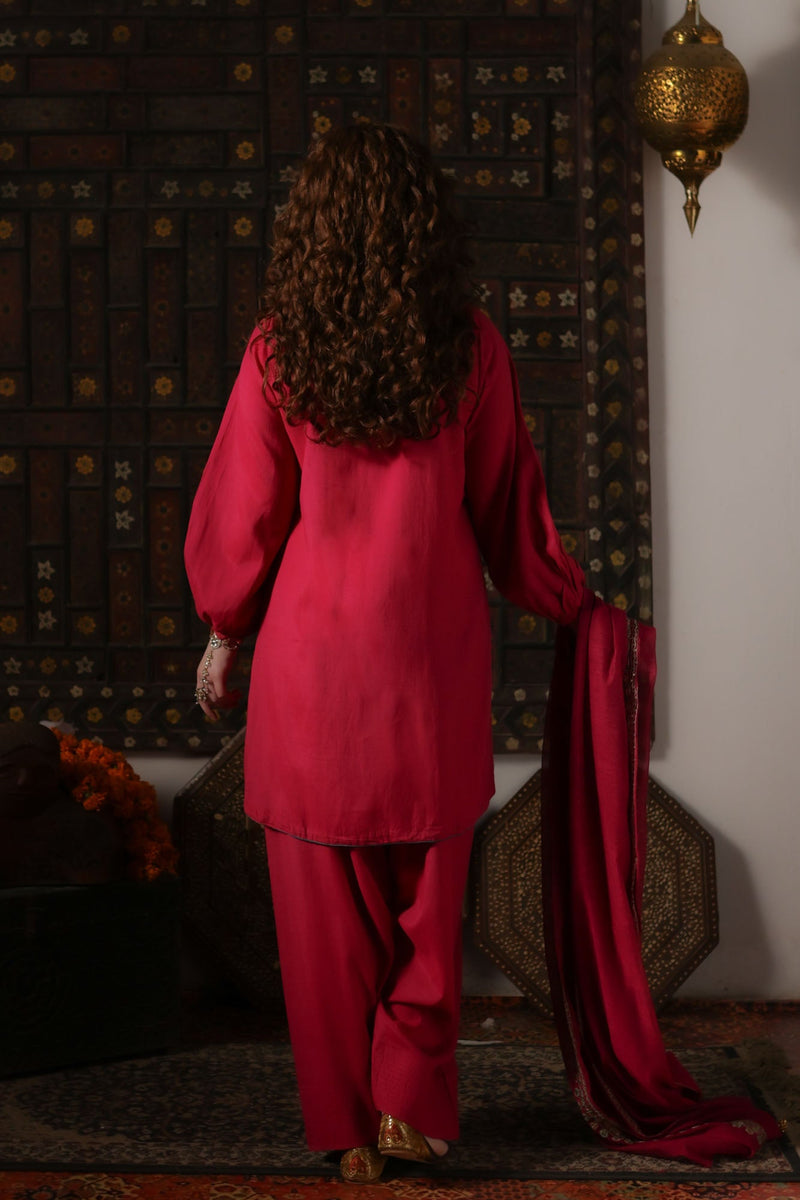 Nooré Embroidered 3-Piece Ensemble