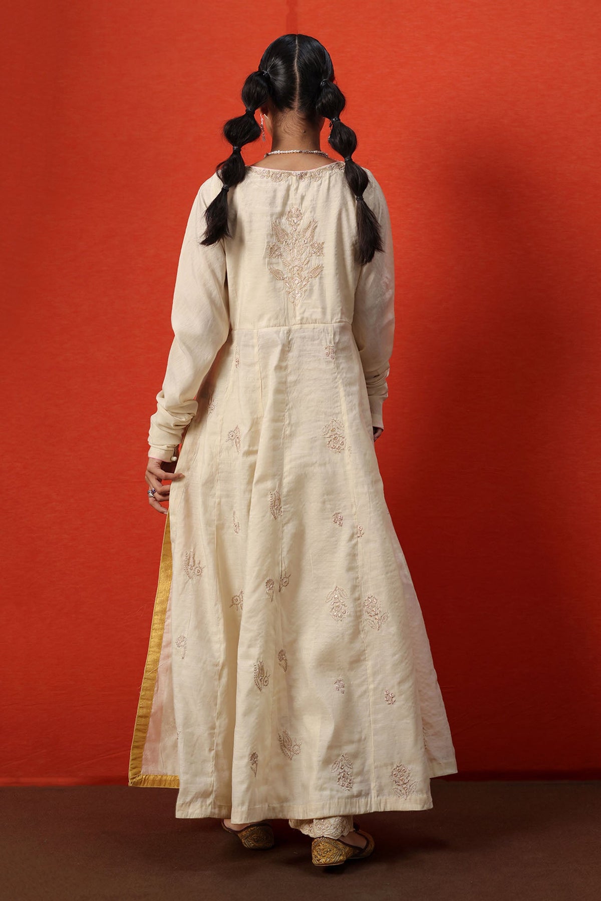 Embroidered Flared Set