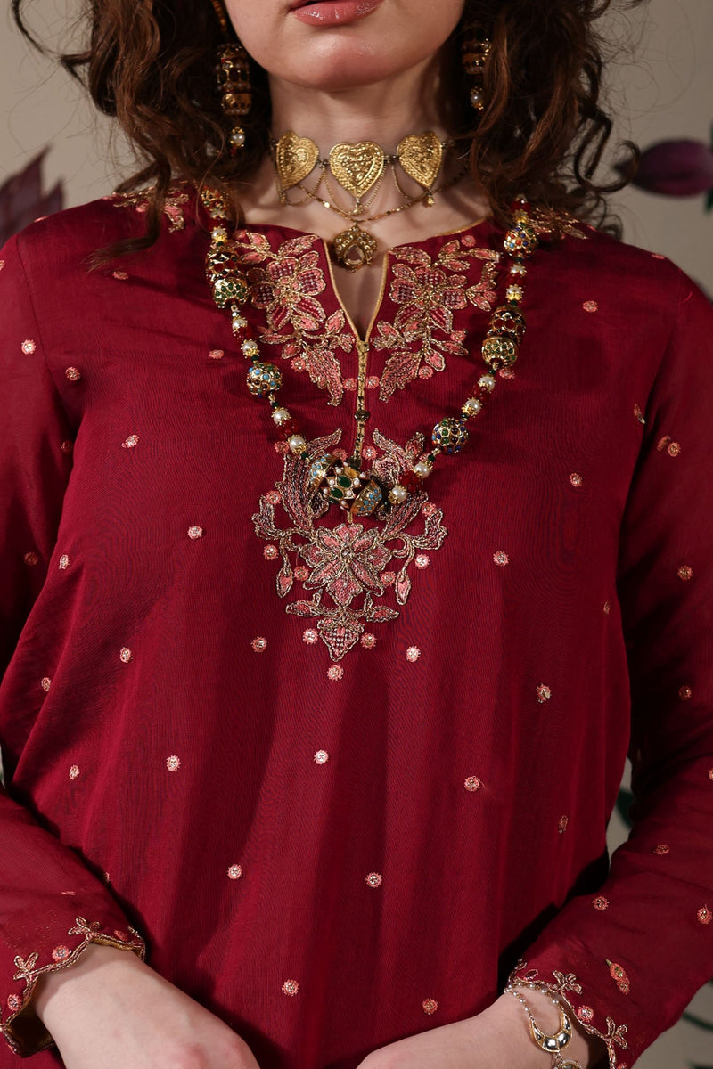 Zareen Embroidered Set