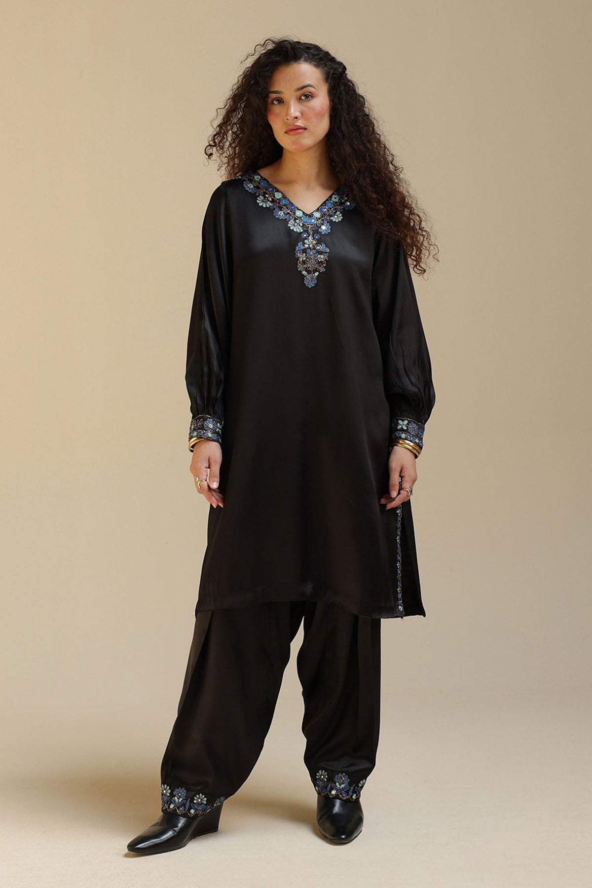 Embroidered Opulent Set