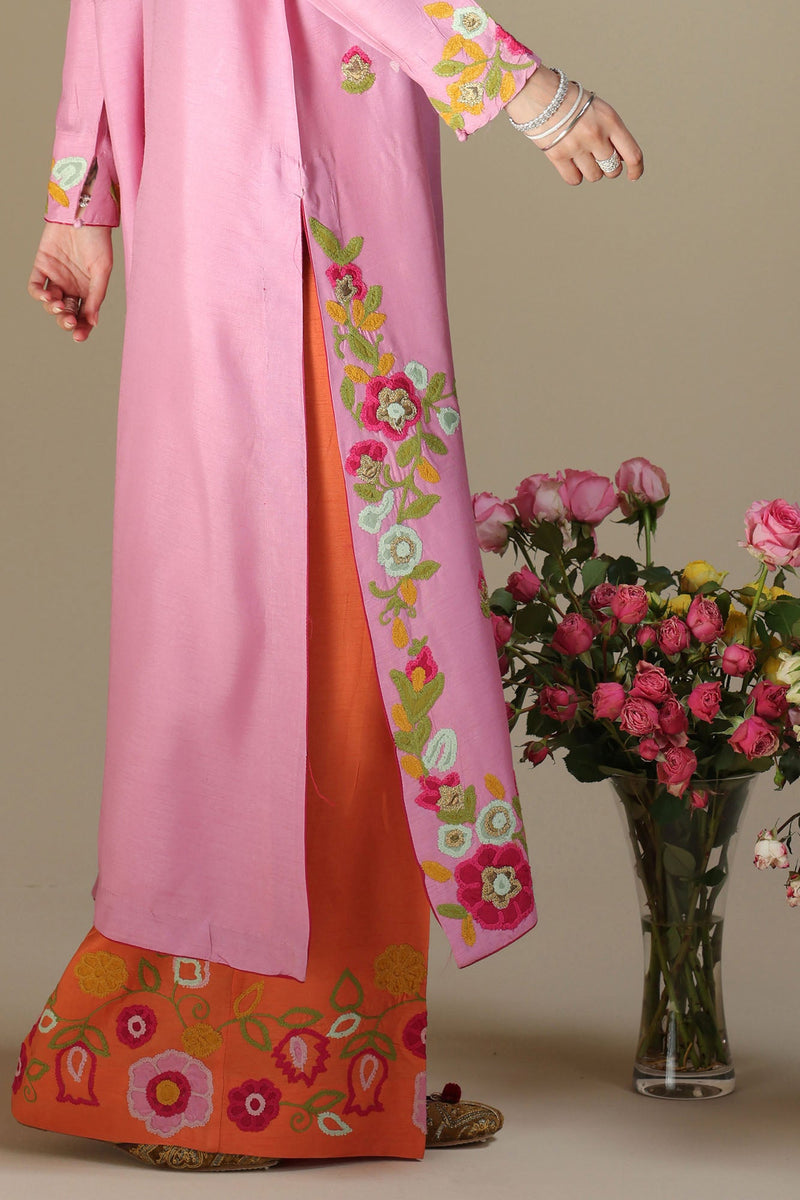 Coordinated Embroidered Set