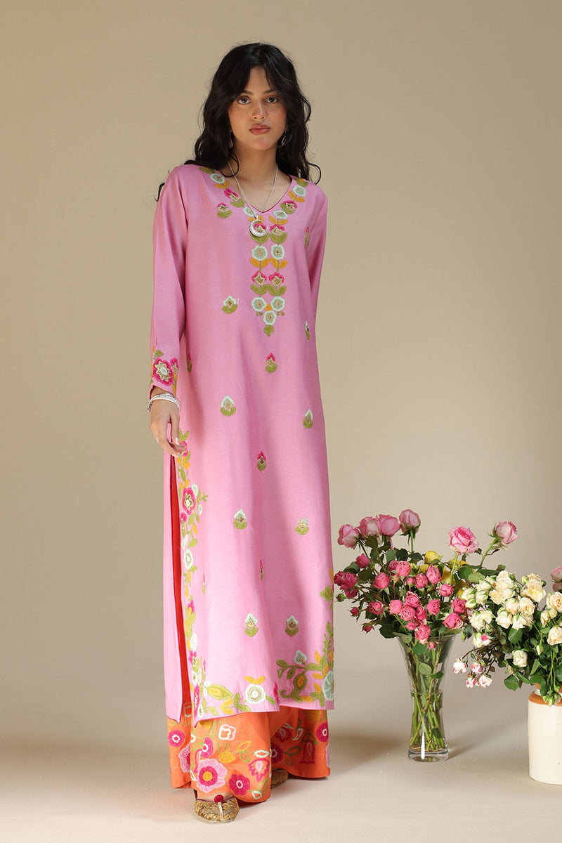 Coordinated Embroidered Set