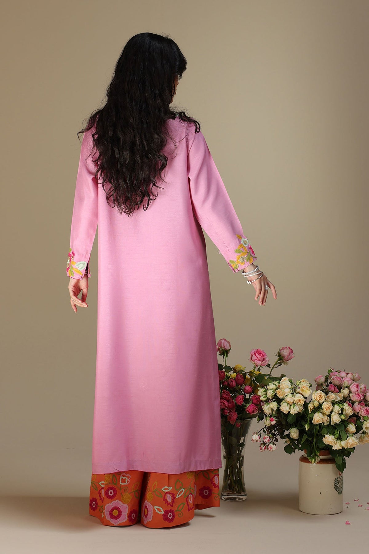 Coordinated Embroidered Set