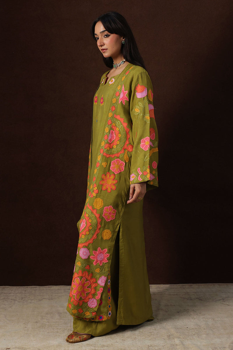 Long Embroidered Jacket