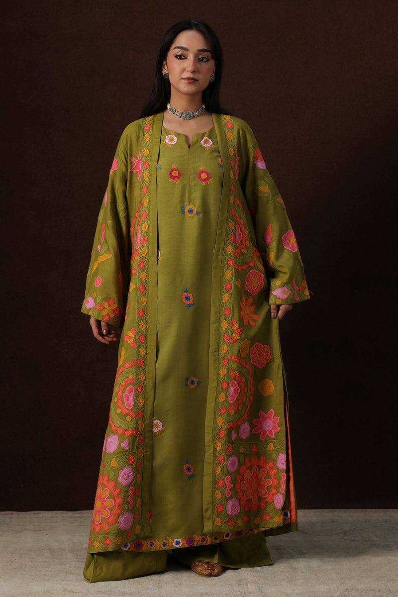 Long Embroidered Jacket