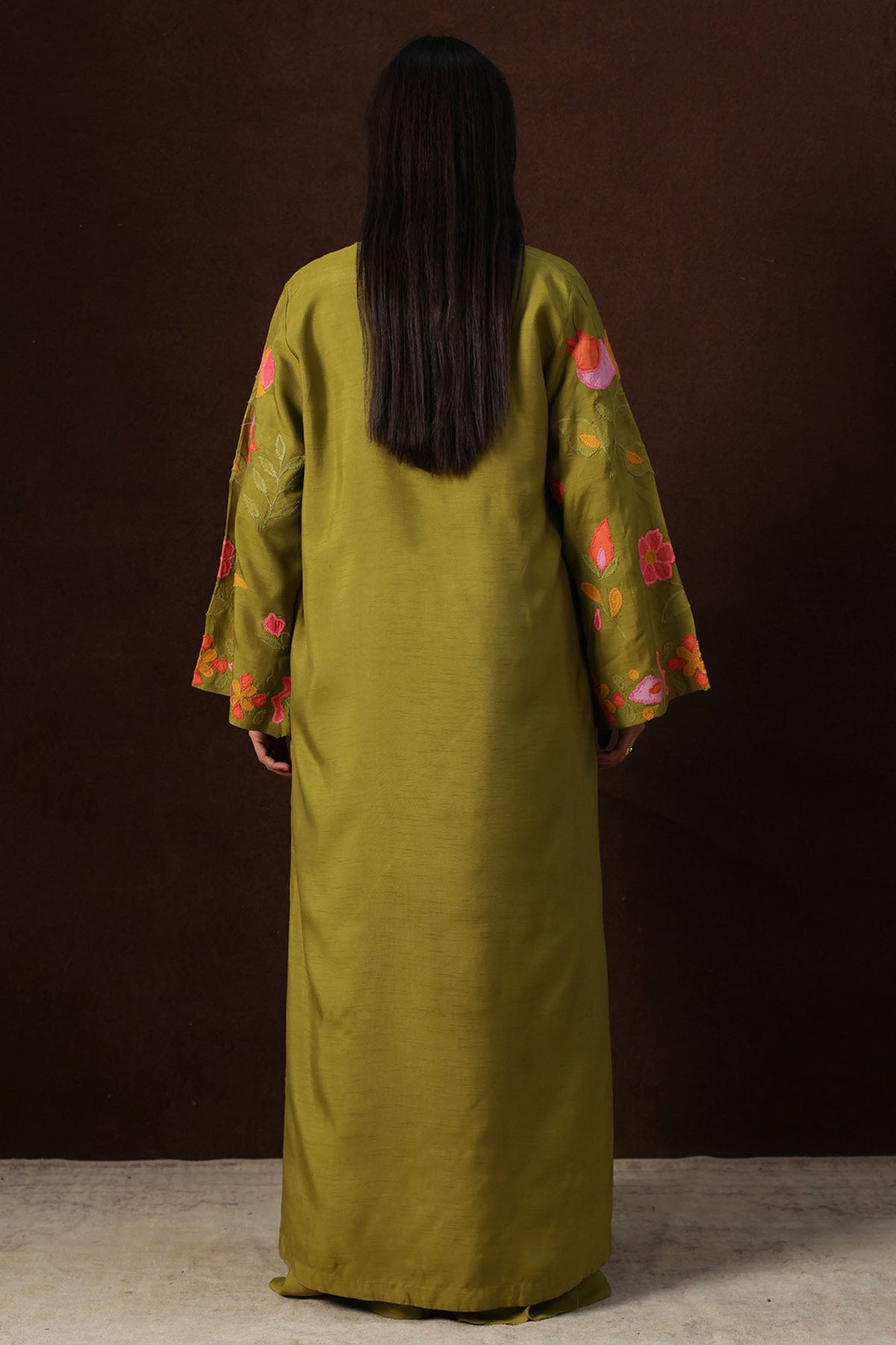 Long Embroidered Jacket