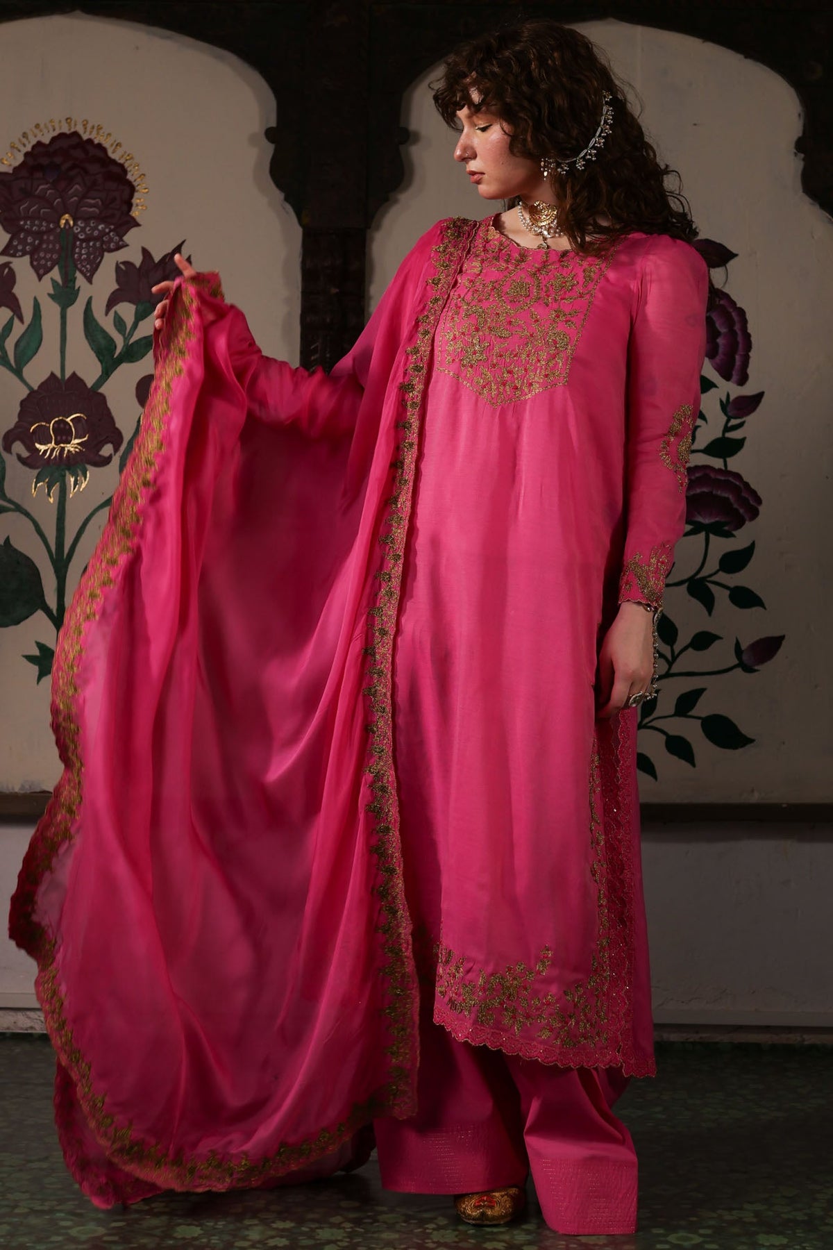 Gilded Embroidered Ensemble