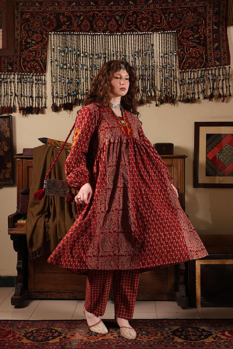 Handcrafted Ajrak Set