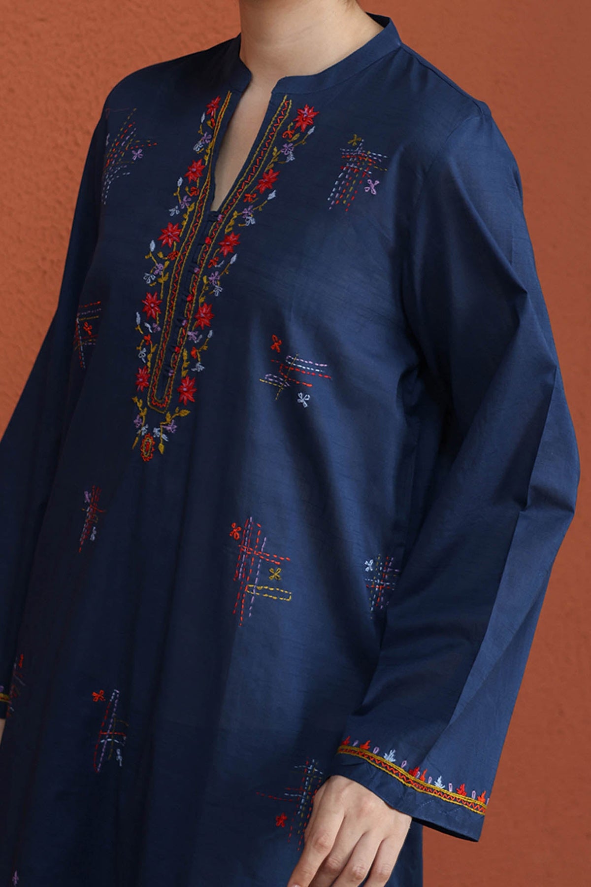 Gulrang Hand Embroidered Set