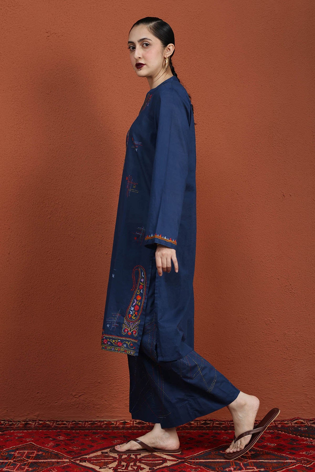 Gulrang Hand Embroidered Set