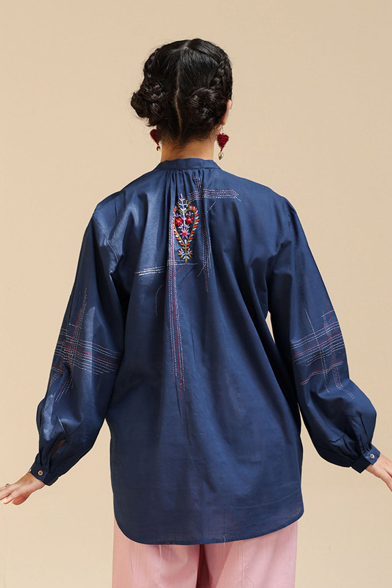 Han Crafted Button-Down Top