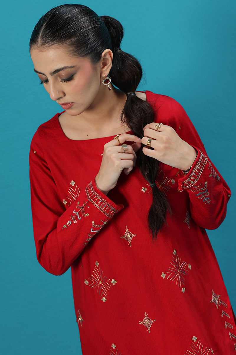 Sequin Embroidered Set