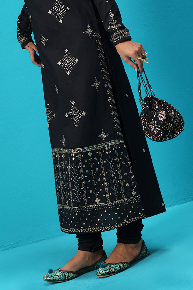 Sequin Embroidered Set