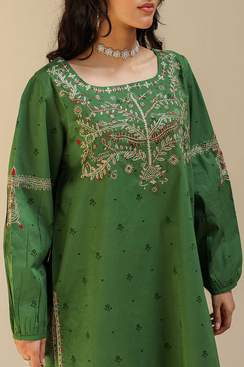 Gardenia Hand-Embroidered Set