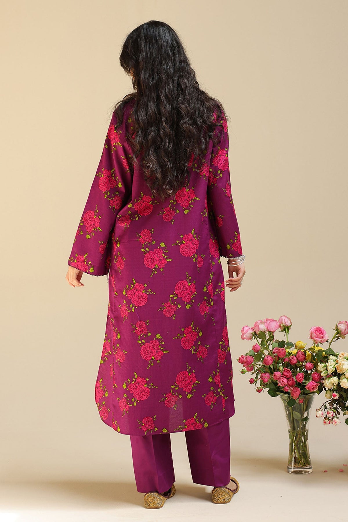 Printed Floral Theory Set