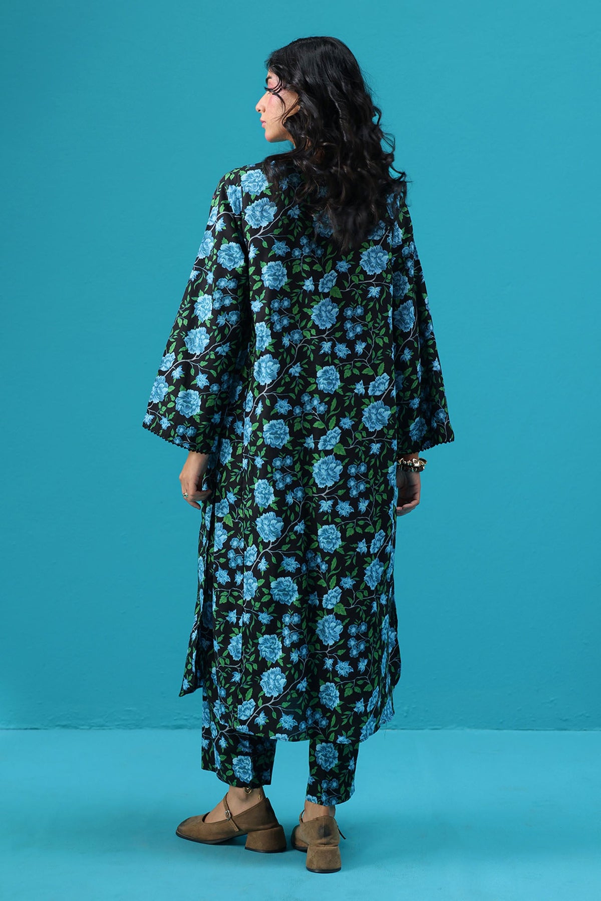 Printed Floral Theory Set