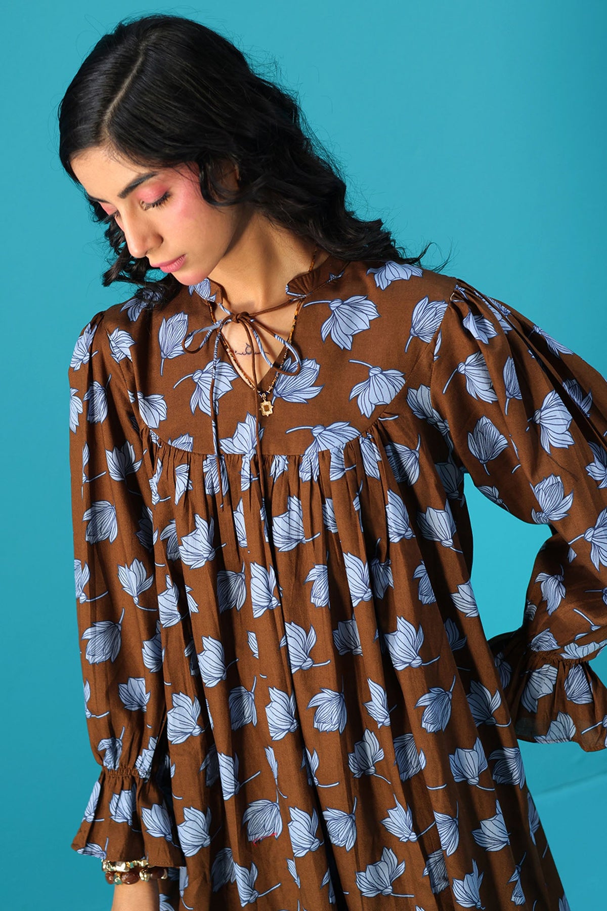 Printed Petal Club Co-Ord Set