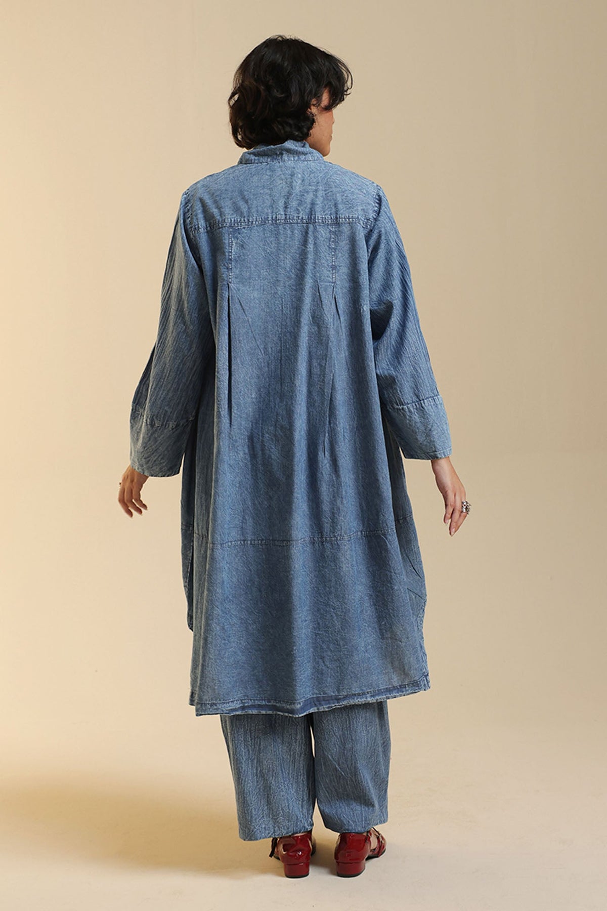 Denim Fusion Co-Ord Set