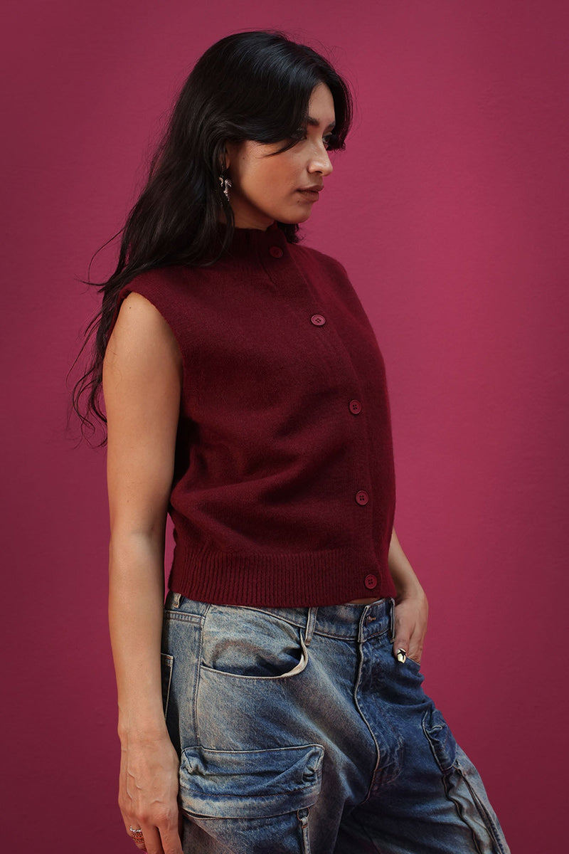 Classic Knit Vest Sweater