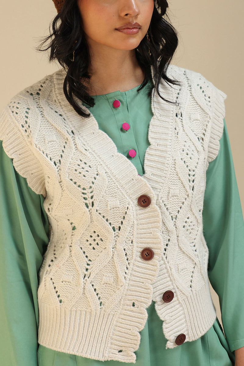 Cloud Knit Vest Sweater