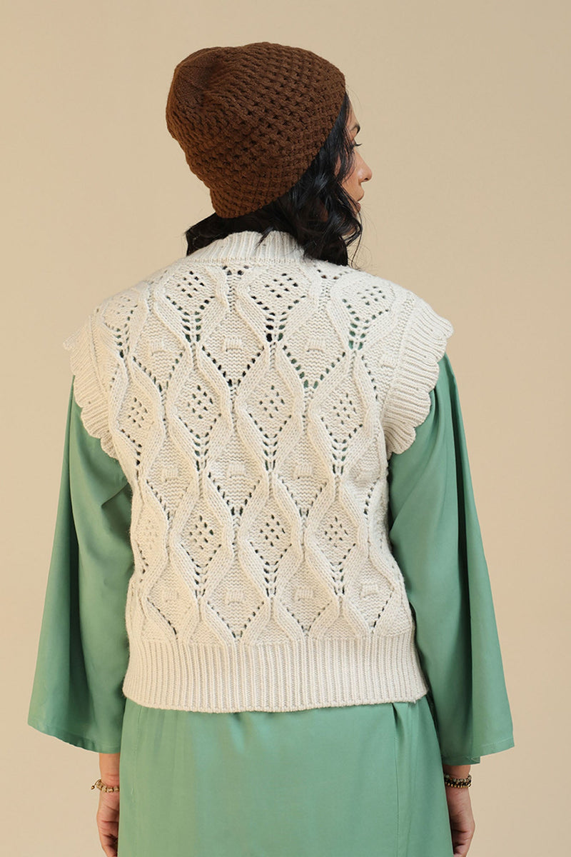 Cloud Knit Vest Sweater