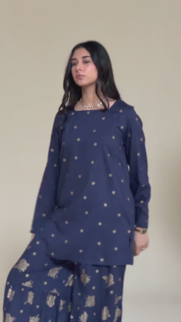 Cupid Rose Gharara Set