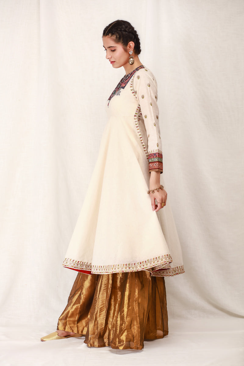 Generation Frock Wazir Khan Flared Frock – Generation International