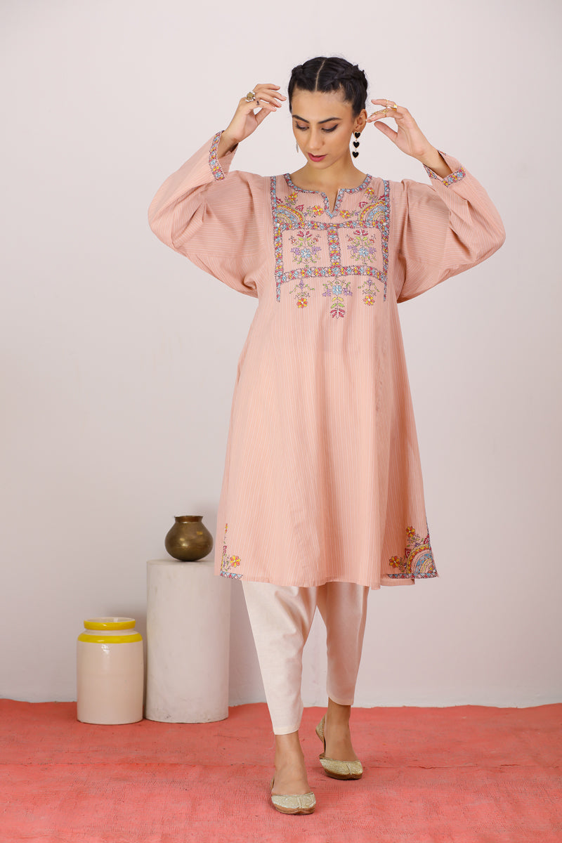 Madhubani Pop Kimono Sleeves Shirt – Generation International